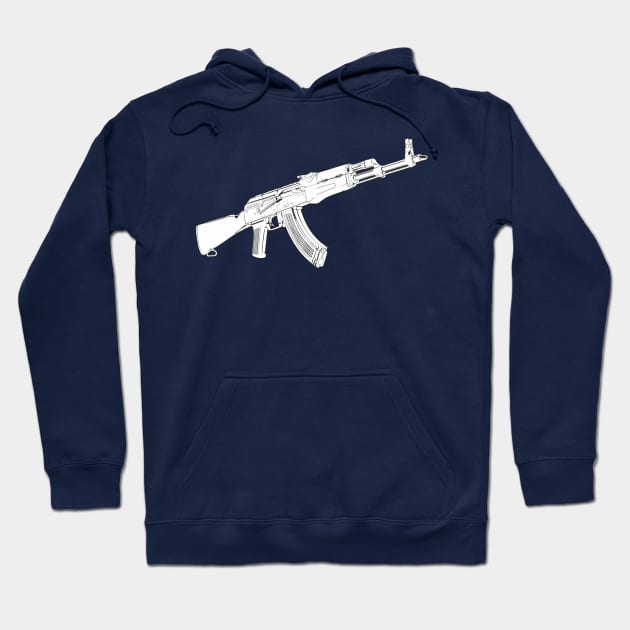 Kalashnikov and nothing more Hoodie by FAawRay